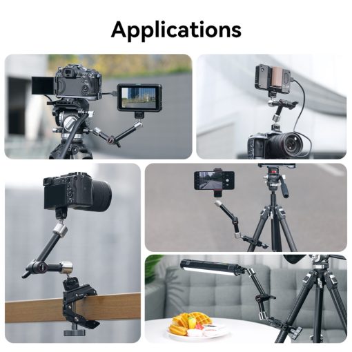 Ulanzi R011a super clamp, satu, rögzítőbilincs, HD01 10"-os magic arm (UL-T018)