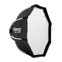 Ulanzi D540 60cm-es nyitható octagonal softbox méhsejtráccsal, Mini Bowens csatlakozás (UL-L066)