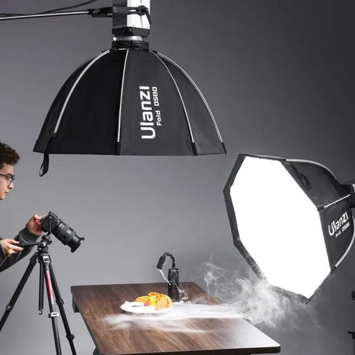 Ulanzi DS80 80cm-es nyitható octobox méhsejtráccsal, Bowens csatlakozás (UL-L069)