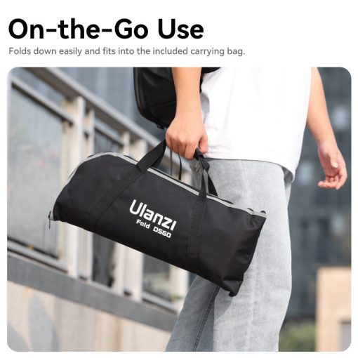 Ulanzi D90 90cm-es nyitható parabola méhsejtráccsal, Bowens csatlakozás (UL-L055)