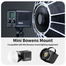 Ulanzi D60 60cm-es nyitható parabola méhsejtráccsal, Mini Bowens csatlakozás (UL-L054)