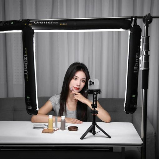 Ulanzi UA12 felfújható Led cső, cseppálló, 12Wh, 2700-6500K, 12 effekt, 2500mAh, 12x60cm, mágneses (UL-L092)