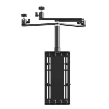 Ulanzi monitor bővítő konzol, VESA 75x75mm, 100x100mm, 3db kar gömbfejjel, 4kg teherbírás (UL-T051)