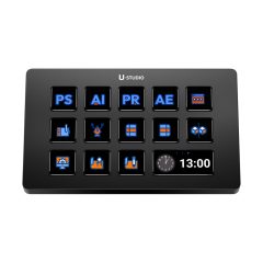   Ulanzi D200 Stream Deck Smart Keyboard multifunkciós makró, stream vezérlő, 13db programozható gomb (UL-A015)