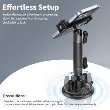 Ulanzi ZJ01 tapadókorong, telefon és Go-Quick II Gopro tartó adapter (UL-T086)