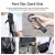   Ulanzi MA30 összehajtható mini állvány, Magsafe kompatibilis telefonokhoz, karabiner (UL-M030)