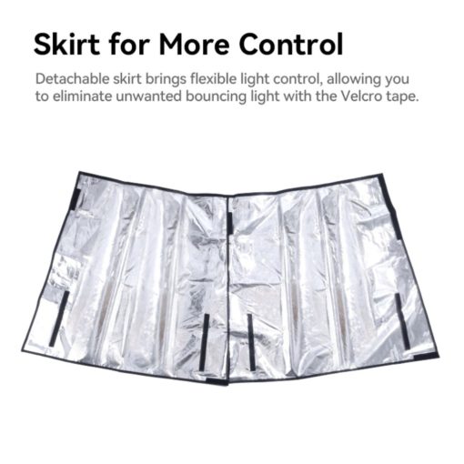 Ulanzi szoknya gömb softboxhoz/lanternhez, 80cm, 2db (UL-L109)