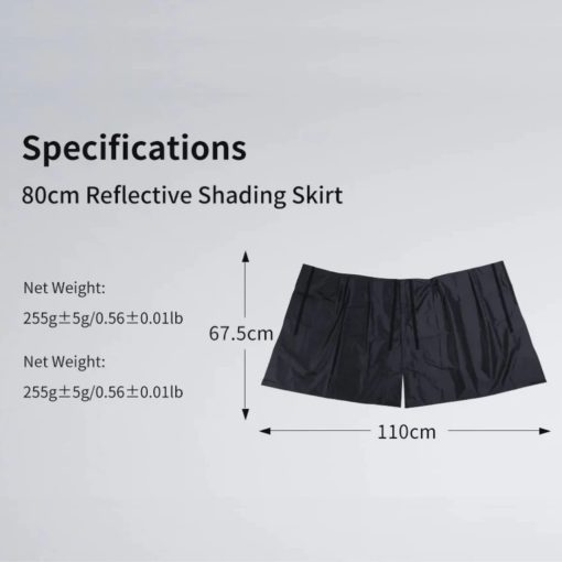 Ulanzi szoknya gömb softboxhoz/lanternhez, 80cm, 2db (UL-L109)