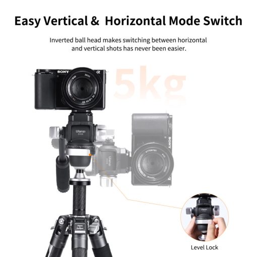 Ulanzi EH09 fordított gömbfej (UL-T091)