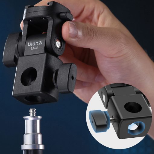 Ulanzi LA04 lámpaállvány vakupapucs és 1/4" adapter (UL-L121)