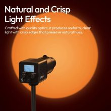 Ulanzi LAS007 snoot, optikai fényformázó, 10db grafika, mini Bowens (UL-L077)