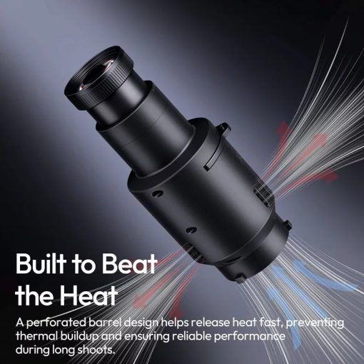 Ulanzi LAS007 snoot, optikai fényformázó, 10db grafika, mini Bowens (UL-L077)