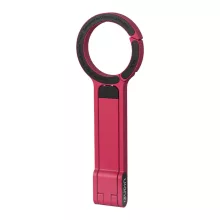 Ulanzi MA30 összehajtható mini állvány, Magsafe kompatibilis telefonokhoz, karabiner, rózsaszín (UL-T162)