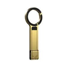 Ulanzi MA30 összehajtható mini állvány, Magsafe kompatibilis telefonokhoz, karabiner, arany (UL-M075)