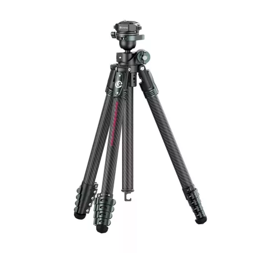 Ulanzi JJ06 Overhead GlideGo, karbon videó állvány, 44-187cm, 18kg teherbírás, Uka gyorscseretalp (UL-T081)