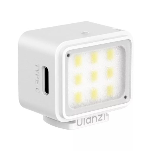 Ulanzi DG01 szuper mini LED lámpa, 5600K, 500mAh, diffúzor, USB-C, fehér (UL-L204)