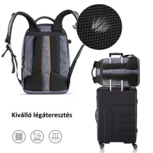 K&F Concept Beta hátizsák 15L V2, szürke (KF-13-044V5)
