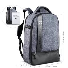 K&F Concept Beta hátizsák 15L V2, szürke (KF-13-044V5)