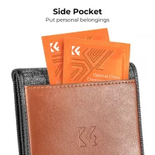 K&F Concept szűrőtartó tok, 3db szűrő számára, 67-82mm (KF-13-138)