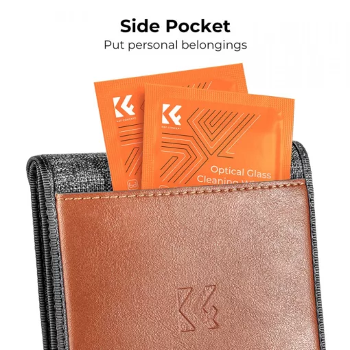 K&F Concept szűrőtartó tok, 3db szűrő számára, 67-82mm (KF-13-138)
