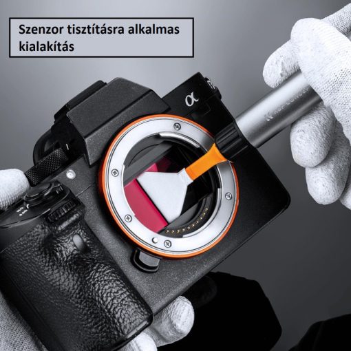 K&F Concept cserélhető tisztító toll készlet, full frame tisztító pálcika, 20 darab (KF-1902)