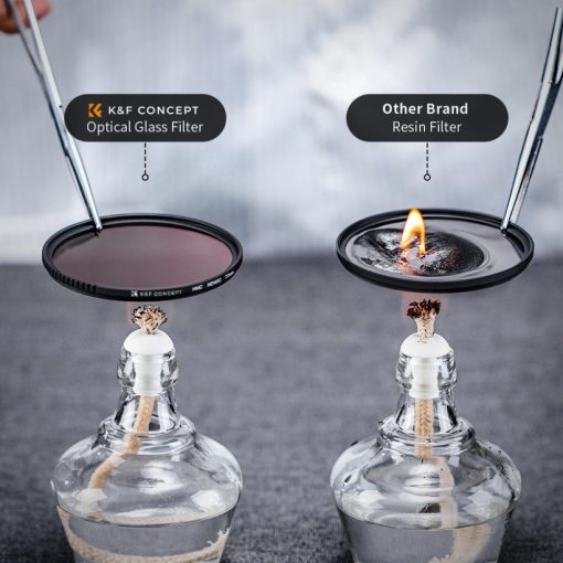 K&F Concept Professzionális szűrő szett + szűrőtartó tok - UV+CPL+ND4 - 49mm (KF01.1937V1)