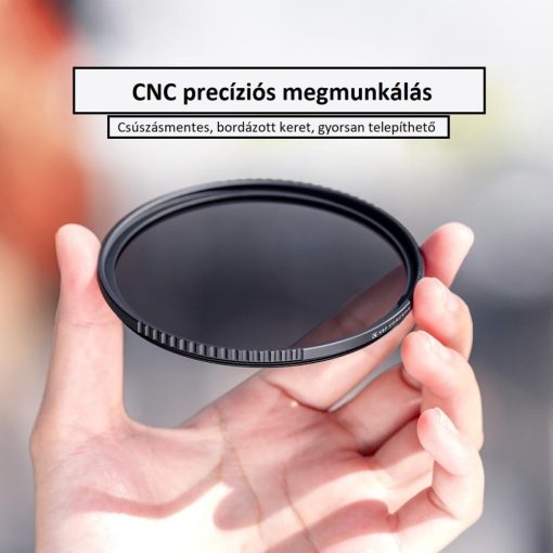 K&F Concept Professzionális szűrő szett + szűrőtartó tok - UV+CPL+ND4 - 52mm (KF01.1938V2)