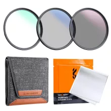K&F Concept Professzionális szűrő szett + szűrőtartó tok - UV+CPL+ND4 - 58mm (KF01.1940V1)