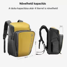 K&F Concept Alpha Air fotós hátizsák 25L, sárga (KF-13-128)
