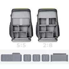 K&F Concept Alpha Air fotós hátizsák 25L, szürke (KF-13-128V3)