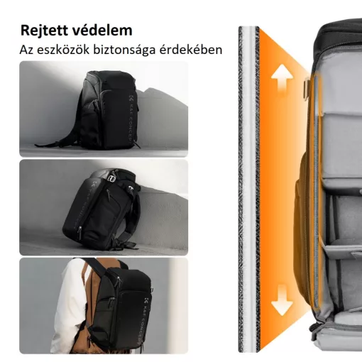 K&F Concept Alpha Air fotós hátizsák 25L, fekete (KF-13-128V4)