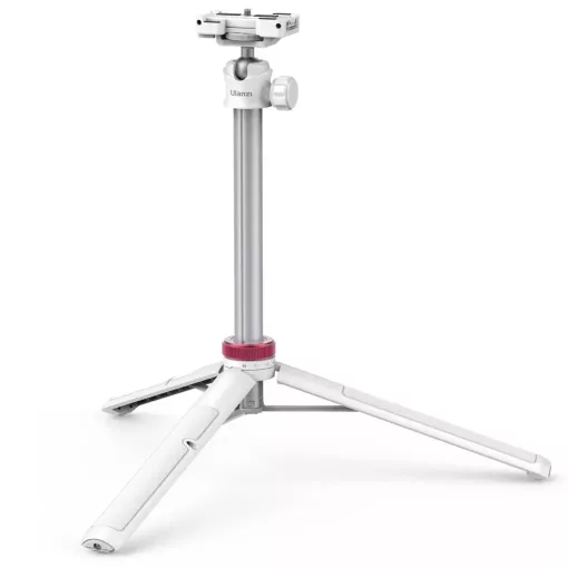 Ulanzi MT-44 E selfie állvány, monopod, telefontartó adapter, 149cm max magasság, fehér (UL-2503E)