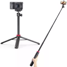 Ulanzi MT-44 E selfie állvány, monopod, telefontartó adapter, 149cm max magasság, fehér (UL-2503E)