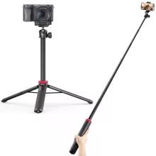 Ulanzi MT-44 E selfie állvány, monopod, telefontartó adapter, 149cm max magasság, fekete (UL-2502E)