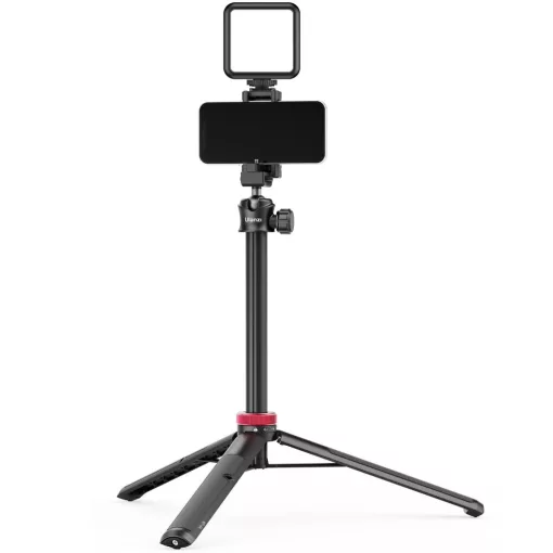 Ulanzi MT-44 E selfie állvány, monopod, telefontartó adapter, 149cm max magasság, fekete (UL-2502E)