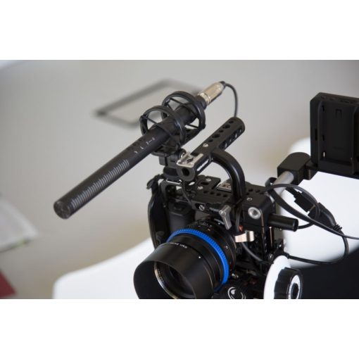 RODE VIDEOMIC NTG4+ PROFESSZIONÁLIS RÖVID PUSKAMIKROFON EÉPÍTETT LI-ION AKKUMULÁTORRAL (NTG4+)