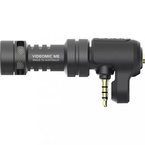 RODE VideoMic Me videomikrofon mobil eszközökhöz 3.5mm TRRS kis jack csatlakozóval (VMME)