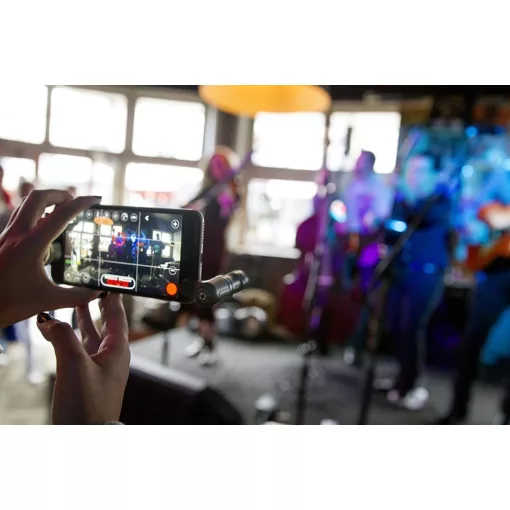 RODE VideoMic Me videomikrofon mobil eszközökhöz 3.5mm TRRS kis jack csatlakozóval (VMME)