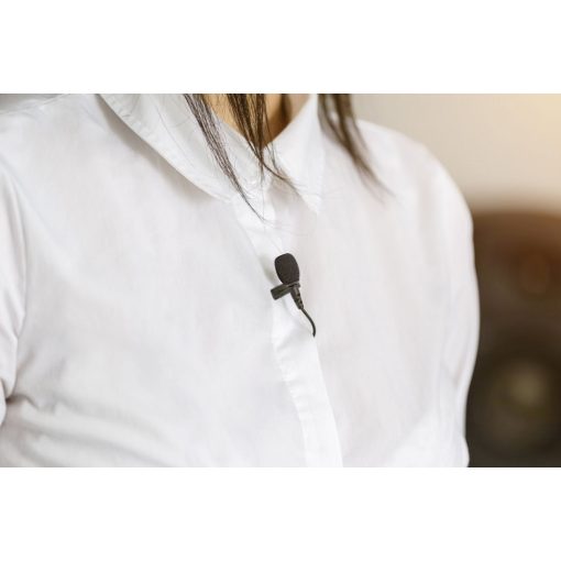 RODE Lavalier GO csíptetős mikrofon Wireless GO vezeték nélküli rendszerhez TRS kis jack csatlakozóval, fekete (LAVGO)