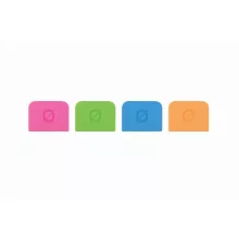 RODE COLORS3 Színjelölt mikrofonszivacsok, kábeljelölő gyűrűk és öntapadós matricák, 4DB