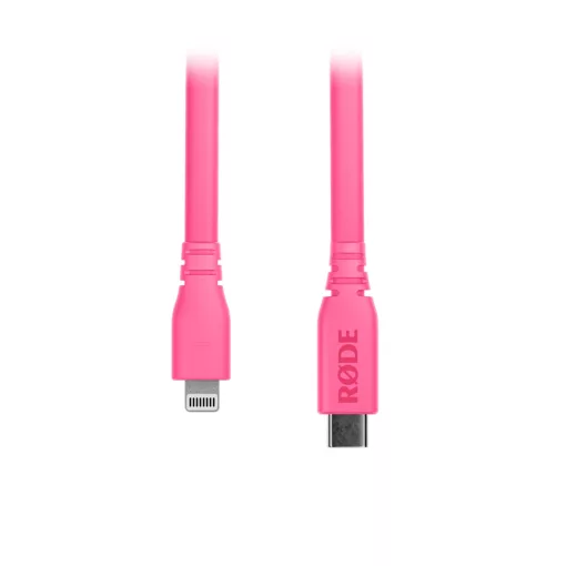 RODE SC19-P  USB-C - Lightning átalakító kábel, 1.5m, rózsaszín