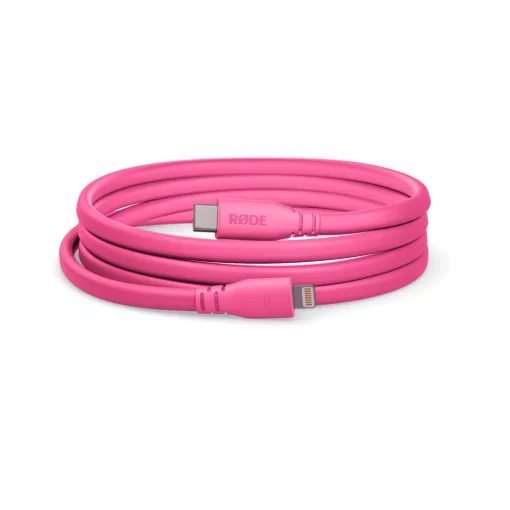 RODE SC19-P  USB-C - Lightning átalakító kábel, 1.5m, rózsaszín
