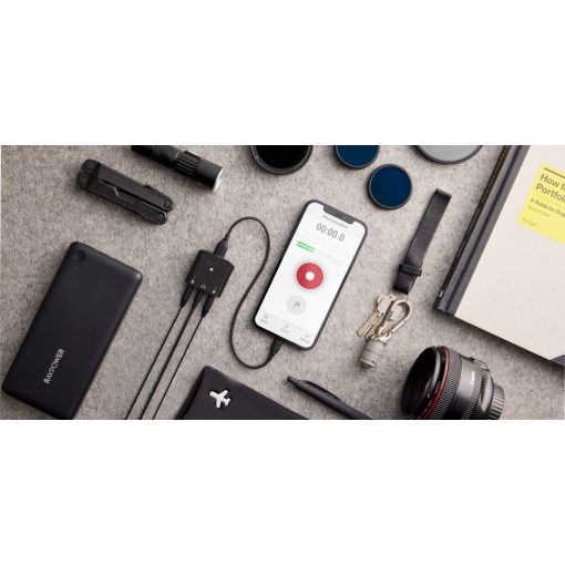 RODE SC21-R USB-C - Lightning átalakító kábel, 0.3m, piros