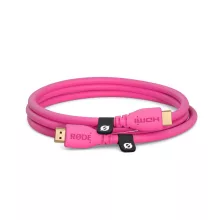 RODE HDMI Cable prémium HDMI kábel,  1.5m, rózsaszín