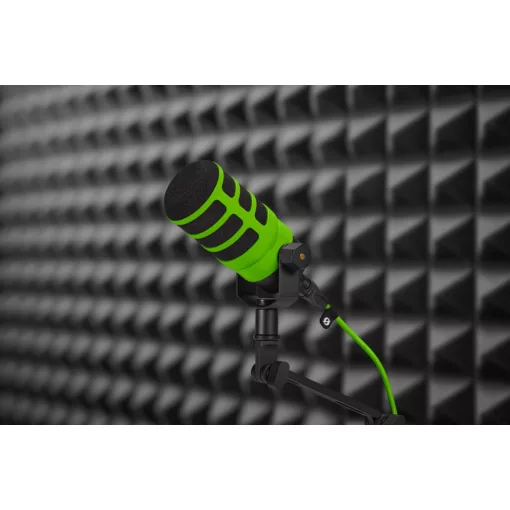 RODE WS14-G mikrofonszivacs PodMic és PodMic USB mikrofonokhoz, zöld