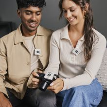 RODE WIRELESS ME FEHÉR DUAL ULTRA KOMPAKT DIGITÁLIS VEZETÉK NÉLKÜLI MIKROFON RENDSZER KÉT ADÓVAL, ADÓKBA ÉS VEVŐBE ÉPÍTETT MIKROFONNAL  (WIMEDUAL)