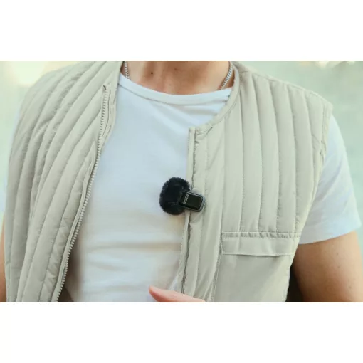 Rode Wireless Micro-L ultra kompakt két csatornás vezeték nélküli mikrorofonrendszer Lightning csatlakozóval, fehér