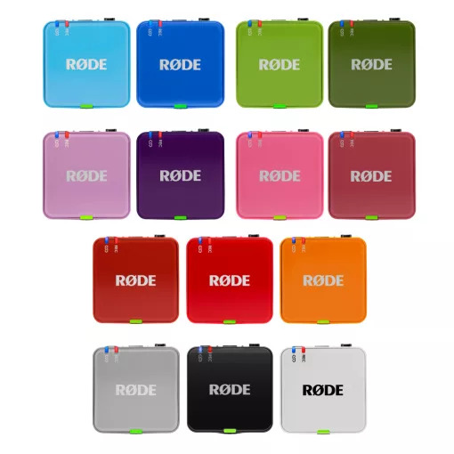 RODE Wireless GO GEN3 két csatornás vezeték nélküli mikrofon rendszer, piros