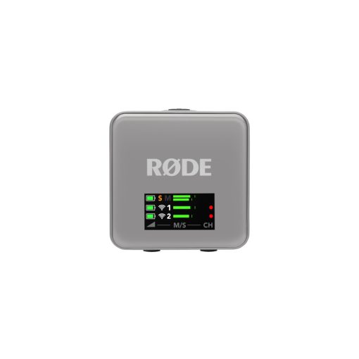 RODE Wireless GO GEN3 két csatornás vezeték nélküli mikrofon rendszer, szürke