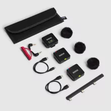 RODE Wireless GO GEN3 két csatornás vezeték nélküli mikrofon rendszer, sötétzöld